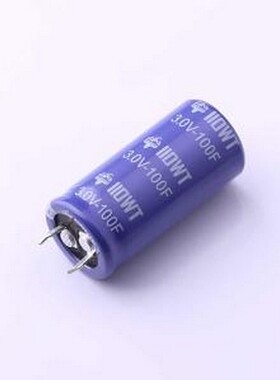 WTR3V0100F0Z-2245S 超级电容器 100F10%~+30% 3V 插件,22x45mm