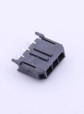 436500315 线对板针座 1x3P 间距:3mm 直插 系列:Micro-Fit(MX 3.