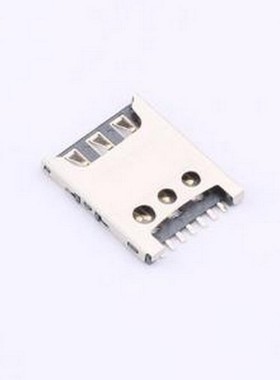 ZX-NSIM-481.25J SIM卡连接器 拔插式 NanoSIM卡 卡座 SMD