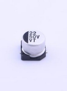 VT1H220ME054000CE0 贴片型铝电解电容 22uF ±20% 50V SMD,D6.3x
