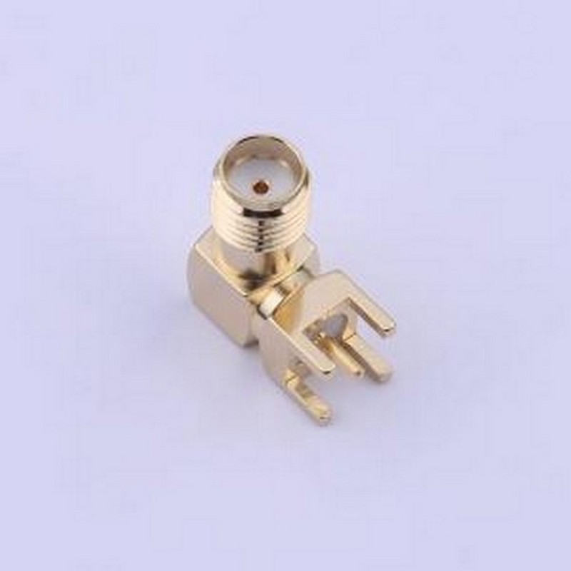 HJ-2LC15SF026 RF射频同轴连接器 SMA 内孔 弯头 插件