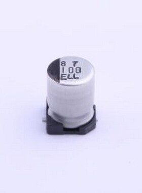 25CE100LL 贴片型铝电解电容 100uF ±20% 25V SMD,D6.3xL8.4mm