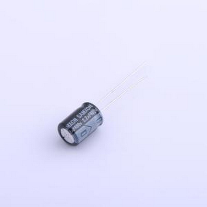 EKM225M2GF12RR 直插铝电解电容 2.2uF ±20% 400V 插件,D8xL12mm