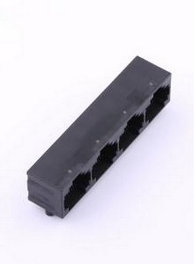 HC-WK88-H13-1X4-55QS 以太网连接器(RJ45 RJ11) 弯插 不带LED 插