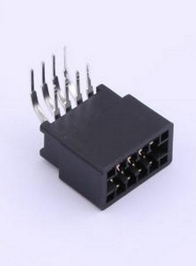 ER08BGFBK 金手指连接器 2.54mm P数:8P 弯插,P=2.54mm