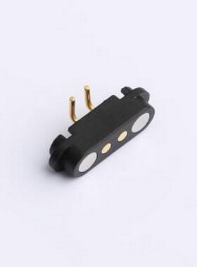 PR5W4036-2P-C-F Pogo Pin弹簧探针连接器 2.54-2P磁吸弹簧探针连