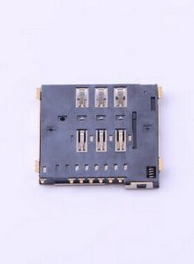 SMO-1511B-P6 SIM卡连接器 自弹式 MicroSIM卡 卡座 SMD