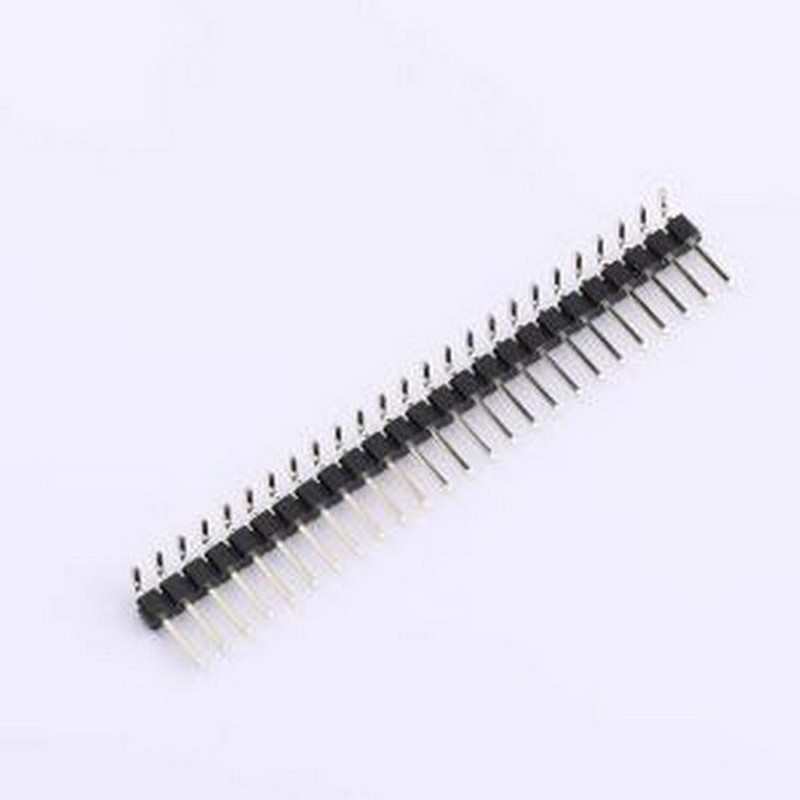 P125-1125A0BR138A1 排针 1x25P 间距:2.54mm 方针 弯插 弯插,P=2