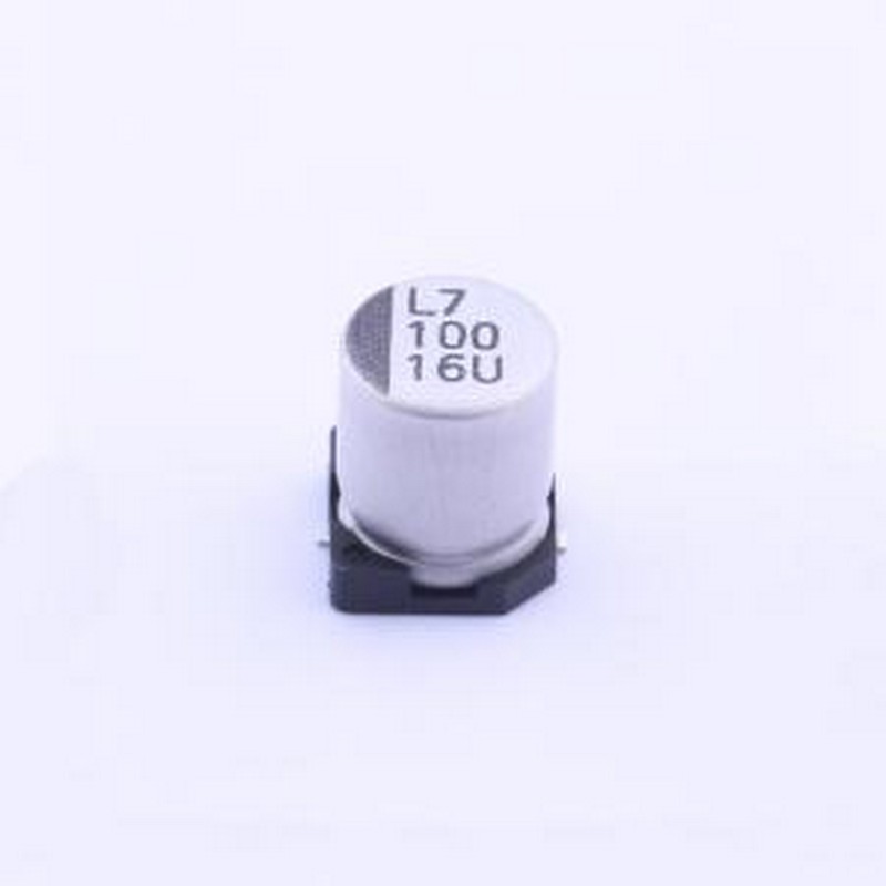 VEU101M1CTR-0607 贴片型铝电解电容 100uF ±20% 16V SMD,D6.3xL