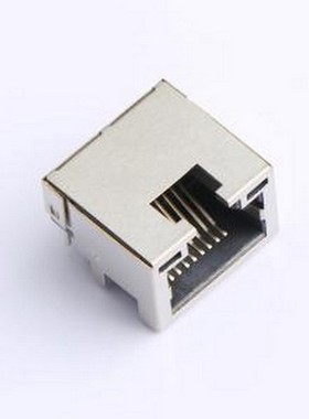 WR01816 以太网连接器(RJ45 RJ11) 直插 带LED