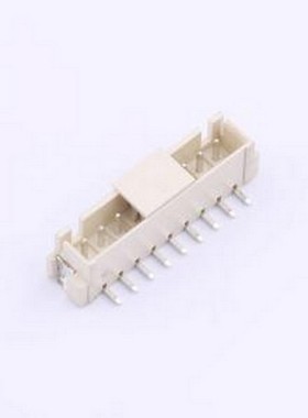 L254XHB-09PS 线对板针座 1x9P 间距:2.54mm 立贴 SMD,P=2.5mm