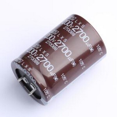 ELXS201VSN272MA50S 牛角型电解电容 2700uF ±20% 200V 插件,D35