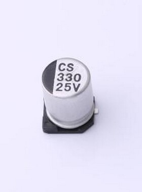CS1E331M-CRF10 贴片型铝电解电容 330uF ±20% 25V SMD,D8xL10.5