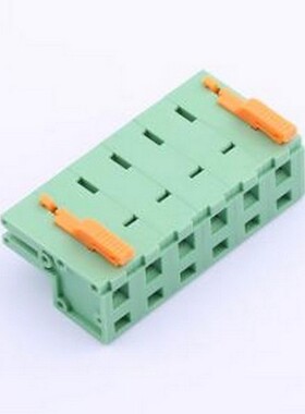 KF2EDGDJ-7.5-6P 插拔式接线端子 1x6P 排数:1 每排P数:6