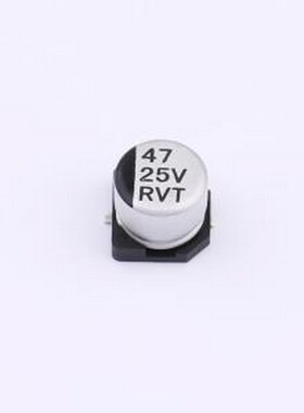 126RV0134 贴片型铝电解电容 47uF ±20% 25V SMD,D6.3xL5.4mm