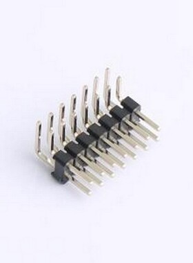 DS1025-06-2x7P8BR1-B 排针 2x7P 间距:2mm 弯插 弯插,P=2mm