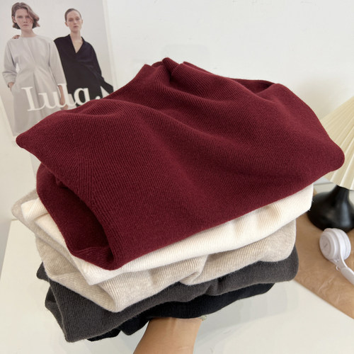 半高领韩版基础修身针织衫毛衣