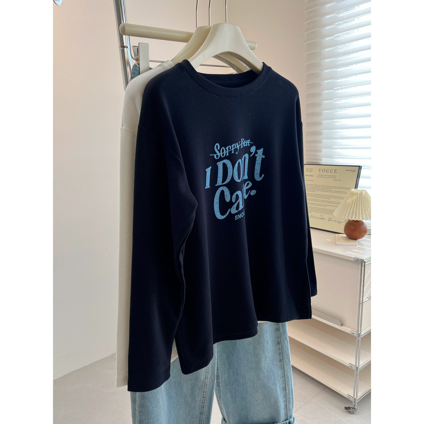 韩版字母印花澳绒圆领长袖T恤女宽松厚实保暖内搭打底衫冬季新款,女装/女士精品,T恤,淘宝优惠券,粉丝福利购,淘宝优惠卷