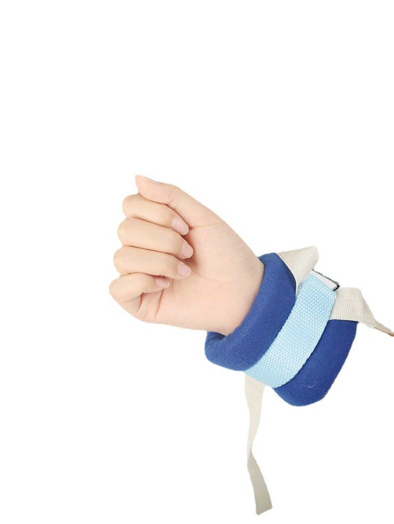 防拔管约束手带 老人防抓挠手腕固定约束带 防自伤带绑绳脚腕绑带