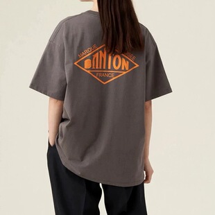 短袖 2025SS夏季 字母印花男女同款 日系DANTON经典 情侣宽松T恤 新款