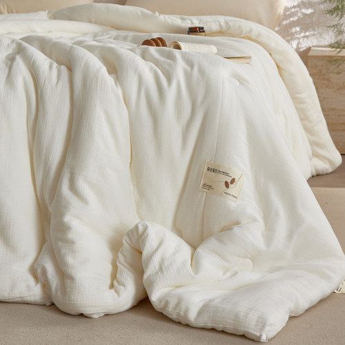 蚕丝蛋白~A类全棉双层纱被子被芯