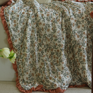 A类冰丝夏凉被凉感空调被可水洗夏被单双人夏季冷感大豆纤维被子