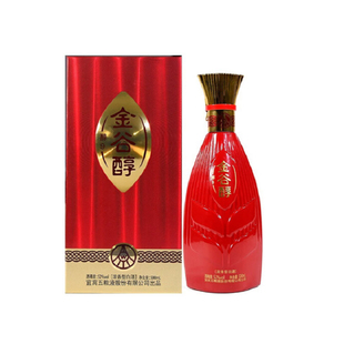 金谷醇醇9优级白酒52度纯粮酿造浓香型白酒500ml礼盒装