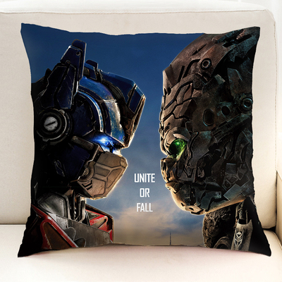 变形金刚：超能勇士崛起抱枕Transformers周边电影海报靠垫纪念礼