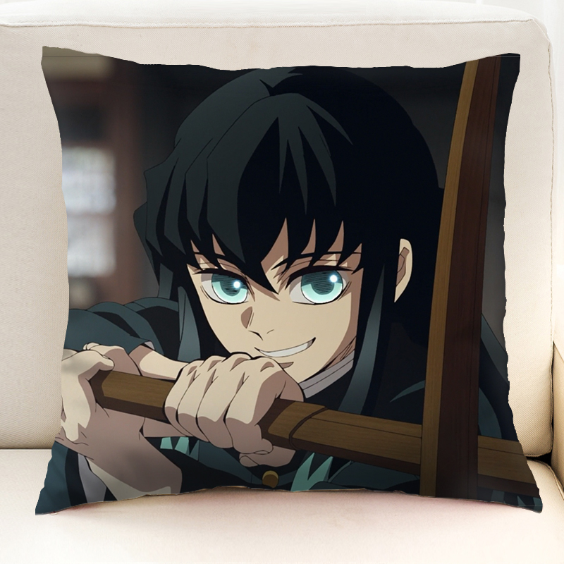 鬼灭之刃柱训练篇周边时透无一郎 弥豆子 炭治郎抱枕动漫礼物玩偶