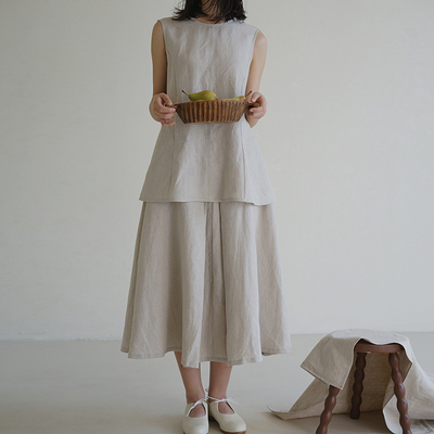 ateliersomepiece高腰A字半裙