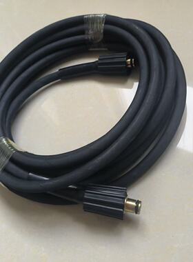 亿力YLQ7520G/ YLQ7550清洗机高压钢丝编织管黑色8米带接头