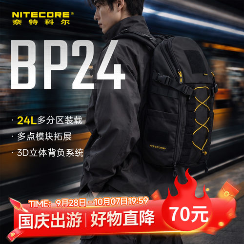 奈特科尔BP24多用途双肩通勤背包