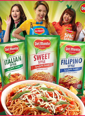 菲律宾进口Del Monte地扪意粉酱200g 意大利面酱番茄酱速食拌面酱
