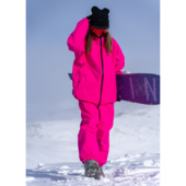 雪比特 男滑雪服上衣女 滑雪裤 3L单板滑雪服女套装 防风防水压胶