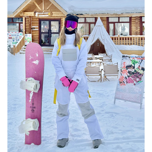 MOANONSNOW滑雪背带裤防水耐磨
