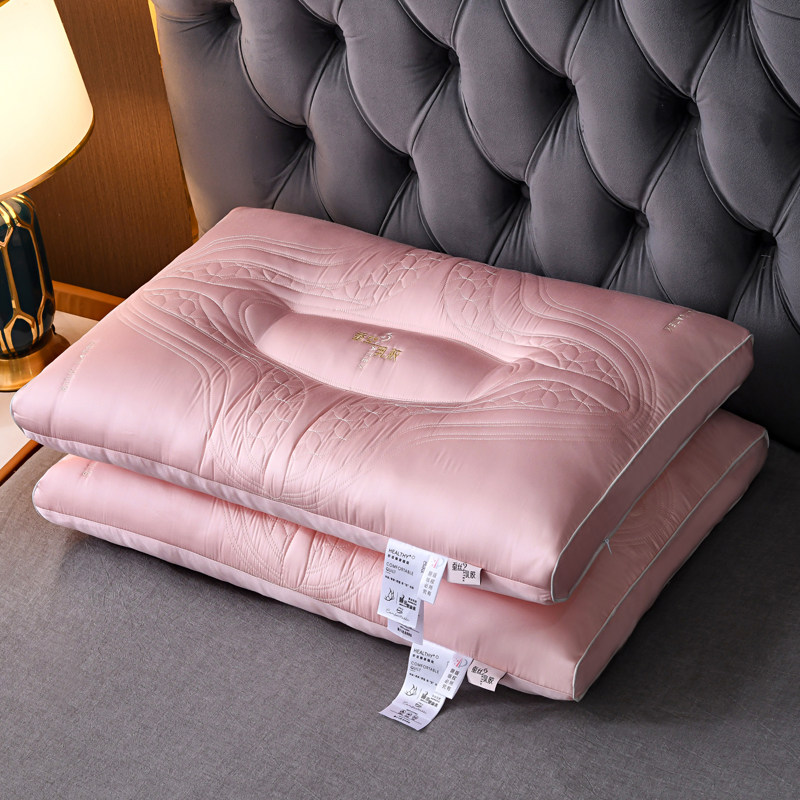 乳胶蚕丝枕头护颈椎单人枕芯助睡眠安神柔软学生宿舍不塌陷不变形,床上用品,枕头/枕芯,淘宝优惠券,粉丝福利购,淘宝优惠卷