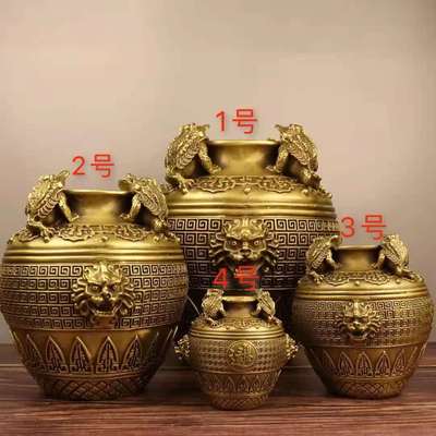 四方纳财日进斗金存钱罐开业礼品