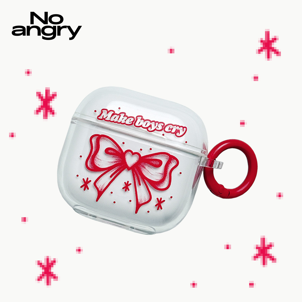 弗气新品《草莓甜心》复古耳机套适用airpods1/2/3/4代苹果airpodspro2硅胶磨砂软全包保护壳pro三代蝴蝶结,3C数码配件,耳机保护套,淘宝优惠券,粉丝福利购,淘宝优惠卷