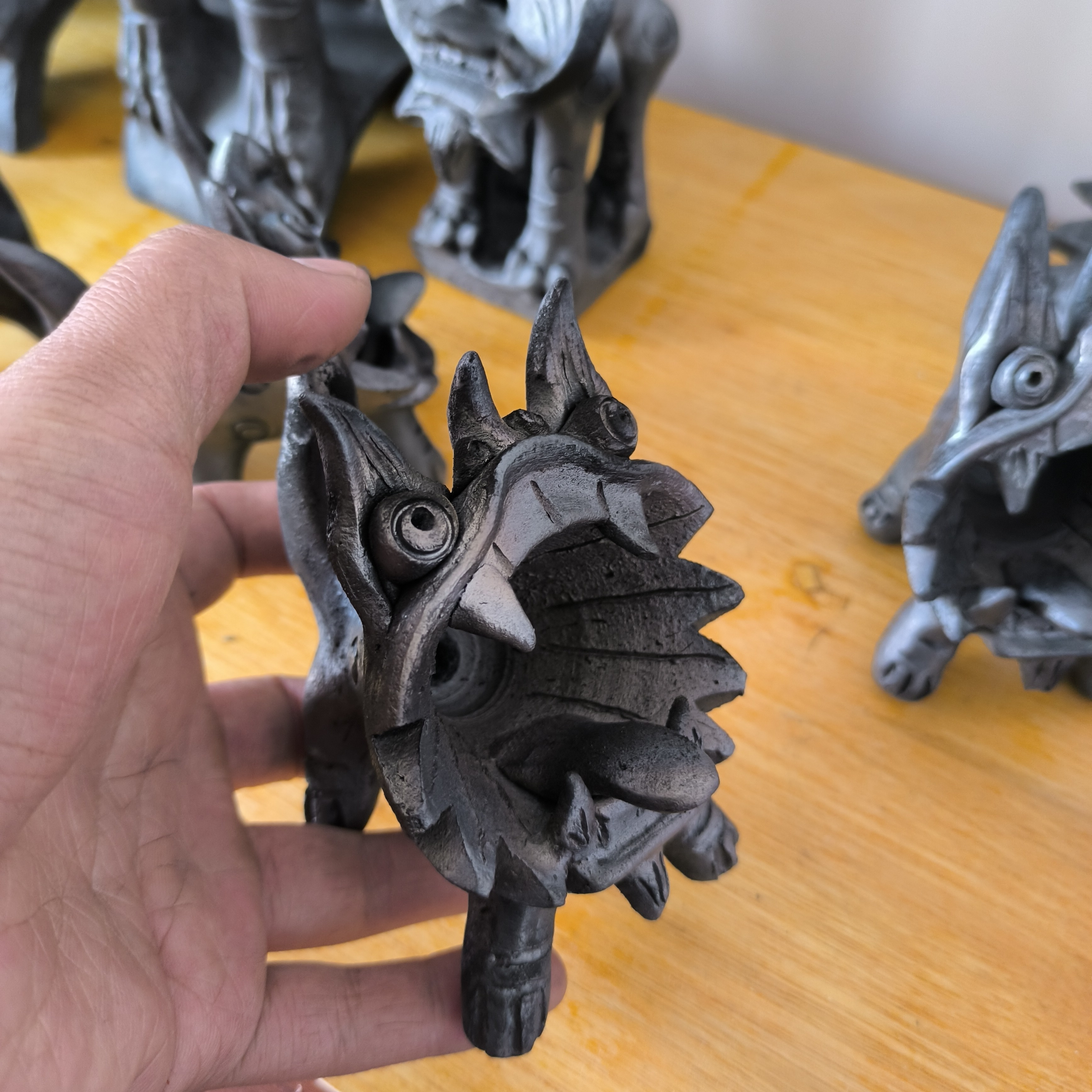 瓦猫云南大理丽江非遗纯手工原创陶瓷猫咪小摆件送人伴手礼物礼品