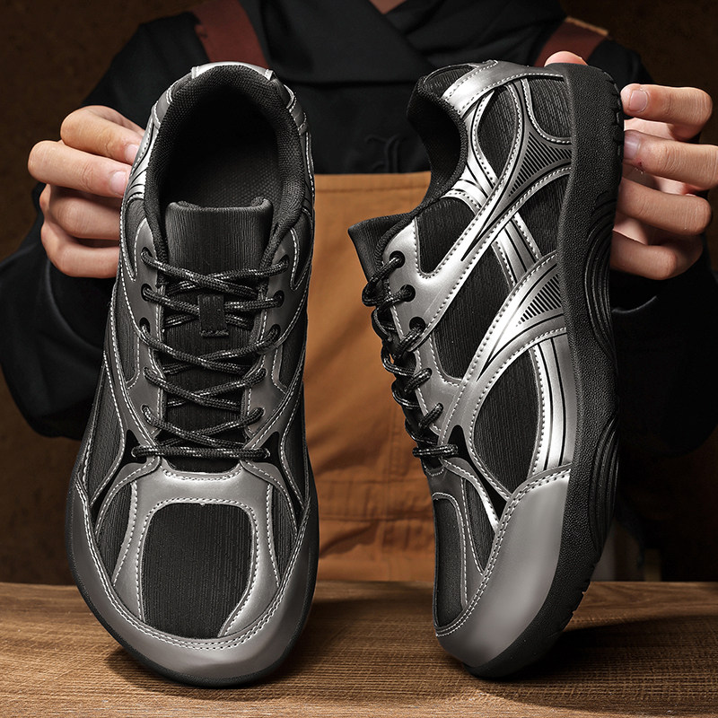 宽楦德训鞋赤足薄底秋冬季4E宽头平步复古防滑运动男女鞋综合健身