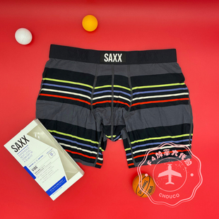 清M码SAXX柔软VIBE-UFB男士平角内裤中腰修身防潮速干爽透气代购