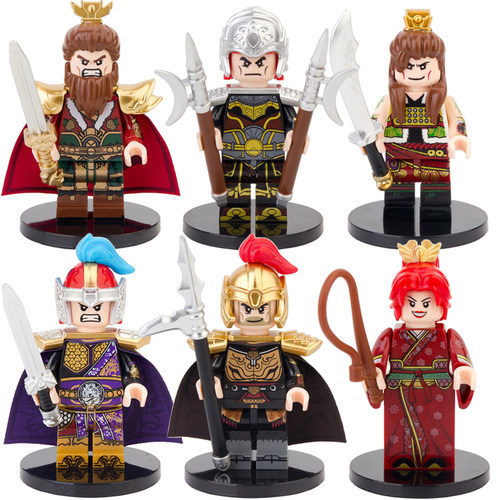 积木人仔三国吴国拼装积木