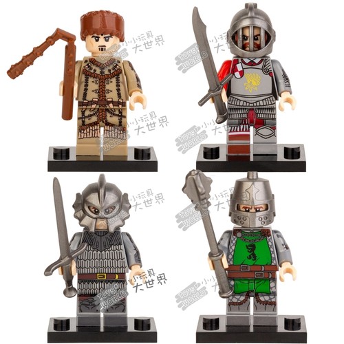 中古骑士军团积木人仔