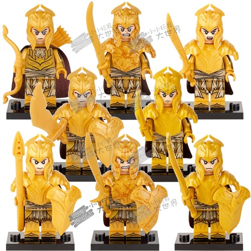 兼容乐高魔戒指环王密林x0315