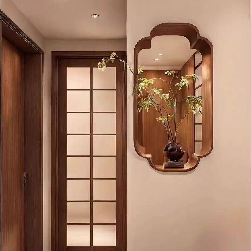 中古风宋氏小轩窗框新中式实木