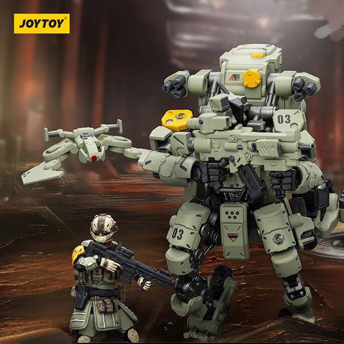 JOYTOY暗源系列 战慑XS-03 战术型国创机甲1:25可动兵人模型手办