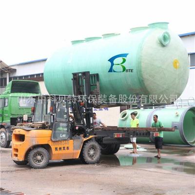 5-100立方小型化粪池污水处理玻璃钢污水处理设备地埋一体化生活