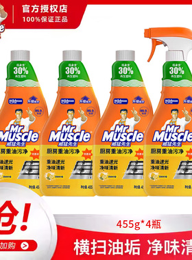 威猛先生厨房油烟机去重油污强力除油垢顽固污渍清洗清洁剂净455g