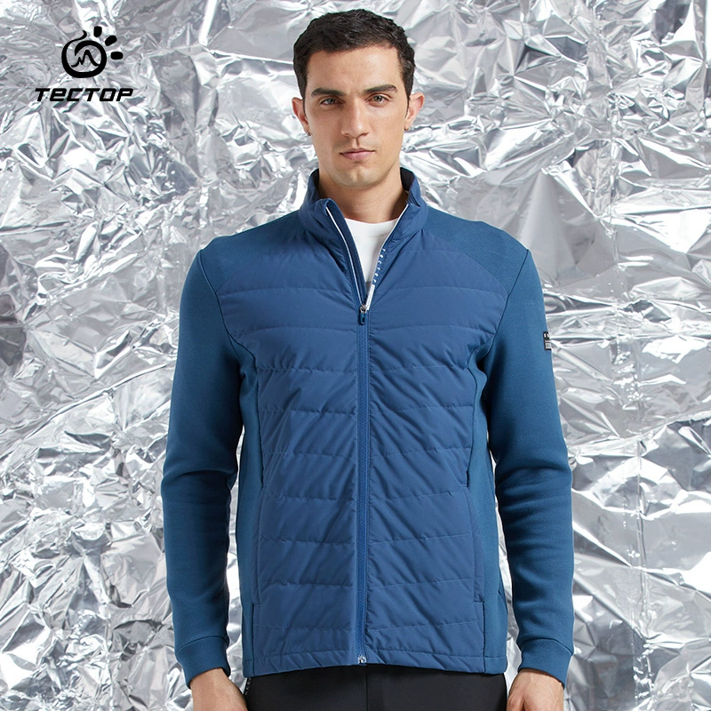 tectop探拓秋冬季新款男士轻薄羽绒服防风保暖透气白鸭绒外套男