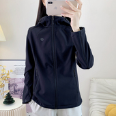 探拓四面弹软壳衣女秋冬复合摇粒绒外套防泼水户外防风保暖登山衣